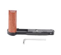 Vikye S9 Handgrip L Shape Grip for Lumix S9 with Ergonomic Wood Grip, Built-in Quick Release Plate, 1/4 Inch Screw Hole for Quickly Switch on Gimbal/Tripods (Black)