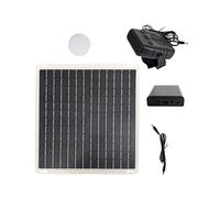 Vikye Solar Car Heater Portable Fast Heating Defroster for Vehicle Greenhouse Chicken Coop 1 Unit