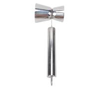 Vikye Stainless Steel Cocktail Jigger 38ml 20ml Double Ended Measuring Tool for Mixology Enthusiasts and Bar Use