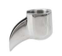 Vikye Stainless Steel Coffee Machine Portafilter Spout Enhancing Taste for Expobar Semi Automatic Coffee Maker 1 Unit Home Barista (1 Way Screw .0MM)