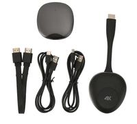 Vikye Type-C Wireless HDMI Transmitter and Receiver, 4K Decode 1080P Output, 2.4G/5G Plug and Play Screen Mirroring for Phone Tablet Laptop TV Projector