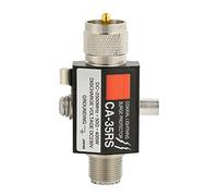 Vikye UHF Coaxial Lightning Arrestor, 400W Male to Female Lightning Surge Protector, UHF Coaxial Lightning Surge Arrester for Antenna