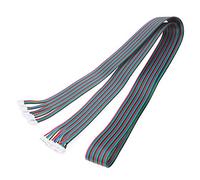 Vikye XH2.54 Cable, 5 Pcs PH2.0-XH2.54 Female Connector Made of PVC for Nema16 Nema17 Stepper Motor, Cable Length: Approx. 1m/3.2ft