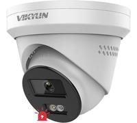 VIKYLIN 8MP 4K IP PoE Camera Two-Way Audio, Active Deterrent Audible Warning Strobe Flash Light Alarm, Smart Hybrid Light Color Night Vision,