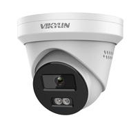 VIKYLIN 8MP 4K PoE Camera with Human/Vehicle Detection, CCTV Security Camera with Light Alarm and Two Way Audio,100ft Full Colour Night Vision Camera,24/7 Recoding 512GB SD Slot Compatible Hik vision