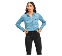 Vila Bista Denim Long Sleeve Shirt