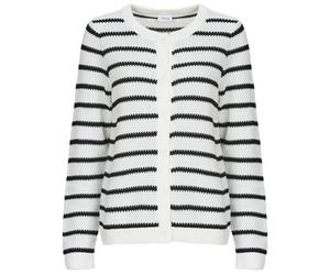 Vila Cardigans VIDALO O-NECK in White UK XS