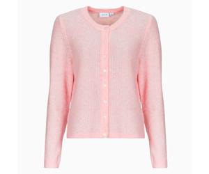 Vila Cardigans VILORY O-NECK L/S KNIT in Pink UK M