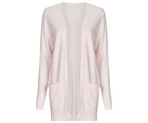 Vila Cardigans VIRIL OPEN L/S KNIT in Pink UK XL
