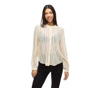 Vila Chikka Lace Long Sleeve Blouse