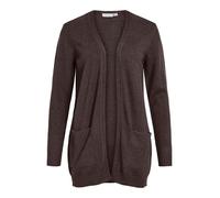 Vila Ril Long Cardigan Brown M Woman