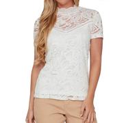 Vila Stasia Lace Short Sleeve T-shirt