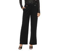 Vila Clua Wide Leg Fit Button High Waist Pants