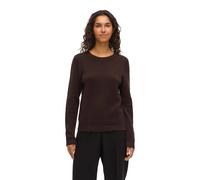 Vila Dalo O-neck Knit Sweater Brown M Woman