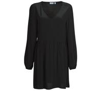 Vila Dress VIFINI L/S SHORT DRESS in Black UK 8