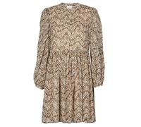 Vila Dress VISUNARA in Beige UK 14