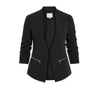 Vila Female Blazer 3/4 Sleeve, Black, 10
