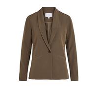 Vila Female Blazer Single Breasted, Crocodile, 18