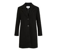 Vila Female Buttoned Coat, black beauty, 16