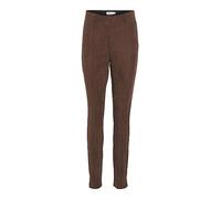 Vila Female High Waist Leggings Slit, Shaved Chocolate, XL