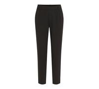 Vila Female High Waist Trousers Slim Fit, Black, 14