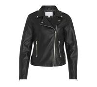 Vila Cara Coated Jacket Black M Woman