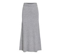 Vila Ril Midi Skirt Grey L Women