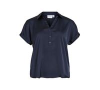 Vila Female Shirt Vienna Short Sleeve, Blazer Navy, 14