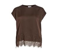 Vila Female Top with Short Sleeves Various Lace