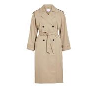 Vila Trench Coat VIADDISON in Beige UK 8
