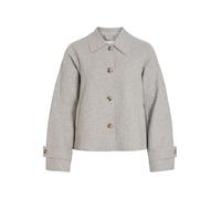Vila Jacket VIJUICE Buttoned Light Grey Melange, 36