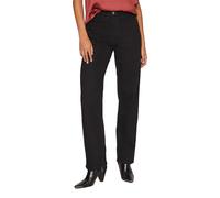 Vila Kelly Jaf Straight Fit High Waist Jeans Black 40 / 32 Woman