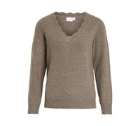 Vila Knitted Pullover VINIKOLINA V-Neck | Knitted Pullover