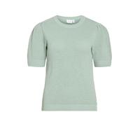 Vila Knitted Top Short-Sleeved Blue Surf, L
