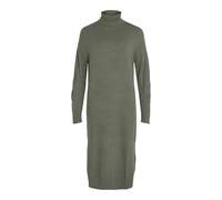 Vila Women's Viril Roll Neck L/S Midi Dress-Noos Knit, Laurel Wreath, XS