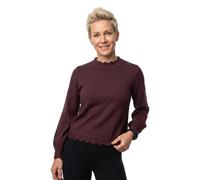 Vila Nikolina O-neck Knit Sweater Red,Purple M Woman
