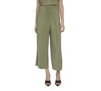 Vila Women's Viplisa Hw Culotte Pants-Noos Trousers, Oil Green, XL