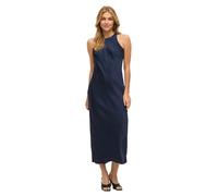 Vila Ravenna Sleeveless Long Dress Blue 34 Woman