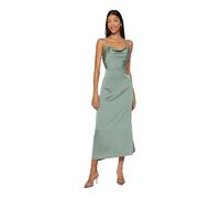 Vila Ravenna Strap Sleeveless Long Dress Green 36 Woman