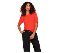 Vila Shelley Short Sleeve T-shirt Orange 2XL Women