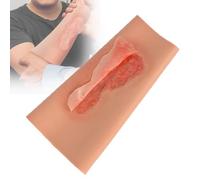 VILA SMO Abrasion Wound Care Training Sleeve, Silicone Wound Packing Trainer, Wearable Trauma Skin Model, for Nursing Students Doctors and First Aid Education Classes