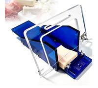 VILA SMO Acrylic Soap Cutter Adjustable, Adjustable Wire Slicer Soap Cutters, Soap Making Kit Precision Cut Soap, With Dimension Scale, For Cutting Soap, Candles, And Cheese, Ideal For Diy Projects