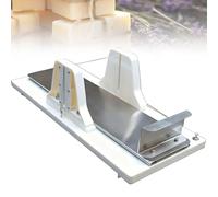 VILA SMO Adjustable Wire Soap Cutter, Handmade Soap Cutting Machine, With Sliding Board, Can Cut Up To Approximately 94 Mm, Single-line Design, For Diy Soap, Cheese, Butter, Cake.