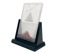 VILA SMO Desk Galton Board, Probability Demonstration Model, with Bell Curve, Effective Statistical Law Experiment Tool, for PhysicalSchool Laboratory Teaching