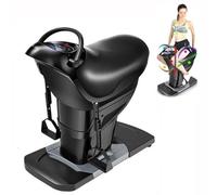 VILA SMO Electric Horse Riding Simulator, Horse Riding Fitness Machine, with Bluetooth Function, 20 Speed Adjustment, Capacity 330lbs, for Men and Women Home Gym Exercise