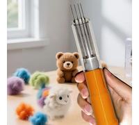 VILA SMO Electric Needle Felting Machine, 7-Needle Speed Adjustable Wool Felting Tool with 2cm Stroke & Transparent Shell, Easy Needle Change, for Quick Felting, DIY Wool Painting & Felted Crafts