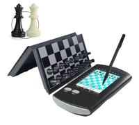 VILA SMO Handheld Electronic Chess Board, Computer Chess Board, With Sensor Pen, Multi-level Horizontal Settings, Support Folding Storage, For Chess Lovers, Family
