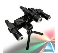 VILA SMO Three-primary Color Light Demonstrator, Rgb Three-primary Color Teaching Demonstration Lamp With Bracket, Bracket And Lamp Body Are Adjustable, For Schools And Laboratories