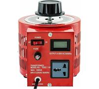 VILA SMO Variable Transformer, Single Phase Voltage Regulator With Digital Display, 500va-3000va Built-in Copper Coil, For Withstand Voltage Testing, Machine Speed Regulation & Power Supply 3000VA