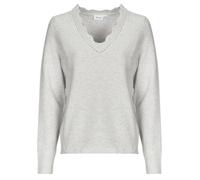 Vila Sweater VINIKOLINA V-NECK in Beige UK XS
